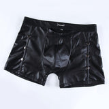 Maxbell Men's Sexy Underwear Solid Common Bronzing Slim Night Pants XXL Black - Aladdin Shoppers
