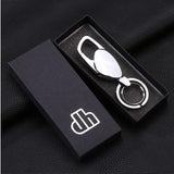 Maxbell Men Alloy Metal Keyfob Car Keyring Keychain Key Chain Ring with Box Silver - Aladdin Shoppers