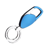 Maxbell Men Alloy Metal Keyfob Car Keyring Keychain Key Chain Ring with Box Blue - Aladdin Shoppers