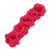 Maxbell Baby Flower Headband Kids Flower Hair For Girls Hairband Headwear C-rose - Aladdin Shoppers