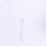 Maxbell Maxbell Sexy Men Y Shape Mesh Harness Underwear Bodysuit Clubwear Costume White