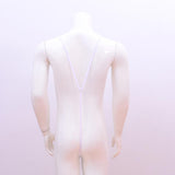 Maxbell Maxbell Sexy Men Buckle Y Shape Harness Underwear Bodysuit Clubwear Costume White