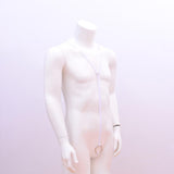 Maxbell Maxbell Sexy Men Buckle Y Shape Harness Underwear Bodysuit Clubwear Costume White