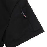 Maxbell Men Women Double Breasted Short Sleeve Chef Coat Restaurant Cook Uniform L Black Short Sleeve - Aladdin Shoppers