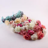 Maxbell 12 Pcs Girls Bohemian Floral Garlands Bride Flower Crown Hairbands Wreath