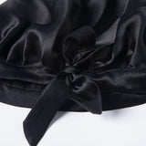 Maxbell 2x Satin Soft Adjustable Night Sleeping Cap Hat Wrap Hair Protection Bonnet