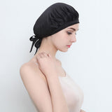 Maxbell 2x Satin Soft Adjustable Night Sleeping Cap Hat Wrap Hair Protection Bonnet