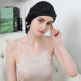 Maxbell 2x Satin Soft Adjustable Night Sleeping Cap Hat Wrap Hair Protection Bonnet