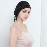 Maxbell 2x Satin Soft Adjustable Night Sleeping Cap Hat Wrap Hair Protection Bonnet