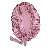 Maxbell 2x Satin Soft Adjustable Night Sleeping Cap Hat Wrap Hair Protection Bonnet