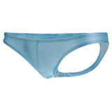Maxbell Sexy Men C-string Underwear Enhance Pouch Open Butt Lingerie Brief M Blue - Aladdin Shoppers