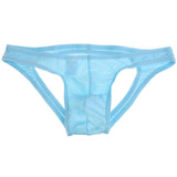 Maxbell Sexy Men C-string Underwear Enhance Pouch Open Butt Lingerie Brief M Blue - Aladdin Shoppers