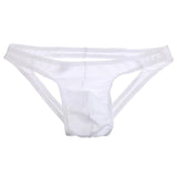 Maxbell Sexy Men C-string Underwear Enhance Pouch Open Butt Lingerie Brief XL White - Aladdin Shoppers