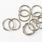 Maxbell 10 Piece 0.98inch Inner Diameter DIY O Ring Buckle Tool for Strap Connection - Aladdin Shoppers