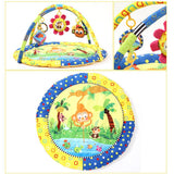 Maxbell Musical Baby Bear Playmat Tummy Time Activity Gym Floor Mat Monkey - Aladdin Shoppers