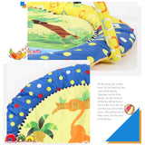 Maxbell Musical Baby Bear Playmat Tummy Time Activity Gym Floor Mat Monkey - Aladdin Shoppers