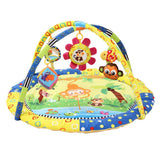 Maxbell Musical Baby Bear Playmat Tummy Time Activity Gym Floor Mat Monkey - Aladdin Shoppers