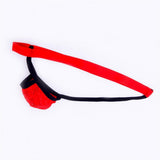 Maxbell Mens Sexy Mini Lace See-through Pouch G-string T-back Briefs Underwear Red - Aladdin Shoppers