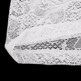 Maxbell Men Sexy lace Boxer Briefs Low Rise Lingerie Mesh Trunks Underwear L white - Aladdin Shoppers