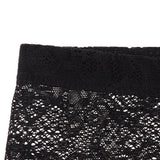 Maxbell Men Sexy lace Boxer Briefs Low Rise Lingerie Mesh Trunks Underwear XL black - Aladdin Shoppers