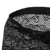 Maxbell Men Sexy lace Boxer Briefs Low Rise Lingerie Mesh Trunks Underwear XL black - Aladdin Shoppers