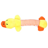 Maxbell Maxbell Cute Pet Puppy Chew Squeaker Squeaky Plush Sound Dog Play Toys Yellow Duck