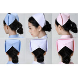 Maxbell Nurse Hat Fancy Dress Costume Party Accessory Nurse Caps White Thick+Thin