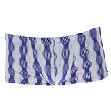 Maxbell Sexy Low Waist Men's Flat Pants Boxer Underwear Mesh Underpants 28 Blue - Aladdin Shoppers