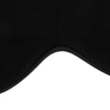 Maxbell Pure Silk Sleep Eye Mask Padded Shade Cover Travel Relax Blindfold Black
