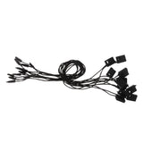 Maxbell 2000x Clothing Hang Tag String Fastener Labeling Tagging Square Black/ White
