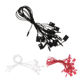 Maxbell 2000x Clothing Hang Tag String Fastener Labeling Tagging Square Black/ White