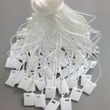 Maxbell 2000x Clothing Hang Tag String Fastener Labeling Tagging Square Black/ White