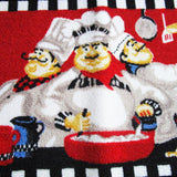 Maxbell 2 Pcs Pack Chef Kitchen Area Rug Anti-Skid Living Bedroom Floor Mat Carpets