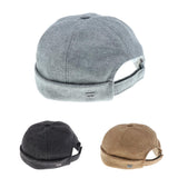 14xRetro eaves flange landlord hat Grey