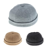 14xRetro eaves flange landlord hat Grey