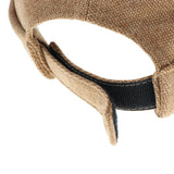Maxbell 2x Retro Casual Docker Hat SkullCap Beanie Brimless Landlord Hat Black+Brown