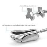 Maxbell 2pieces Adjustable Shoe Stretcher Metal Footwear Extender (EU 39-46)