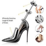 Maxbell 2pieces Adjustable Shoe Stretcher Metal Footwear Extender (EU 39-46)