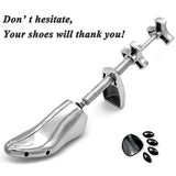 Maxbell 2pieces Adjustable Shoe Stretcher Metal Footwear Extender (EU 39-46)