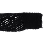 Maxbell Maxbell Sexy Women Mesh Long Socks Thigh High Stocking With Lace Flower Black