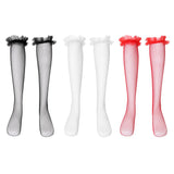 Maxbell Maxbell Sexy Women Mesh Long Socks Thigh High Stocking With Lace Flower Black