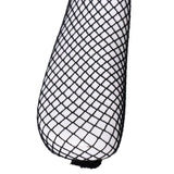 Maxbell Maxbell Sexy Women Mesh Long Socks Thigh High Stocking With Lace Flower Black
