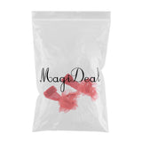 Maxbell Maxbell Sexy Women Mesh Long Socks Thigh High Stocking With Lace Flower Red