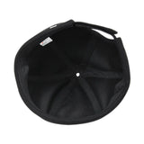 Maxbell 2 Pieces Retro Eaves Flange Landlord Biker Caps Fashion Docker Beanie Black