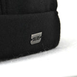 Maxbell 2x Retro Casual Docker Hat SkullCap Beanie Brimless Landlord Hat Black+Brown