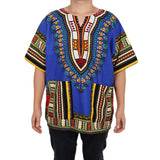 Maxbell 2 Pieces Unisex African Dress Cotton Dashiki Ethnic Caftan Rappers Shirt