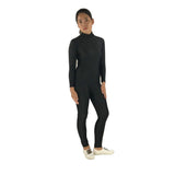 Maxbell Adult Spandex Bodysuit Catsuit Dance Costume Stretchy Unitard Black L - Aladdin Shoppers