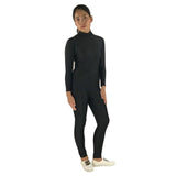 Maxbell Adult Spandex Bodysuit Catsuit Dance Costume Stretchy Unitard Black L - Aladdin Shoppers