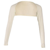 Maxbell 3 Pieces Elegant Long Sleeve Arm Cover Shrug Hijab Muslim
