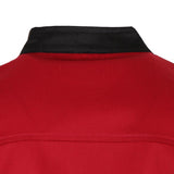 Maxbell Unisex Chef Jacket Mesh Short Sleeves Hotel Kitchen Chefwear Coat M Red - Aladdin Shoppers
